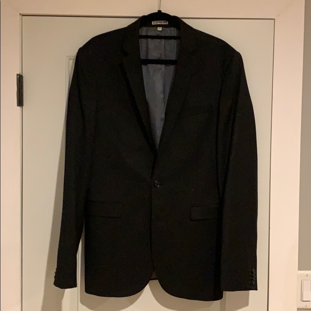 Express Innovator Black Suit Jacket